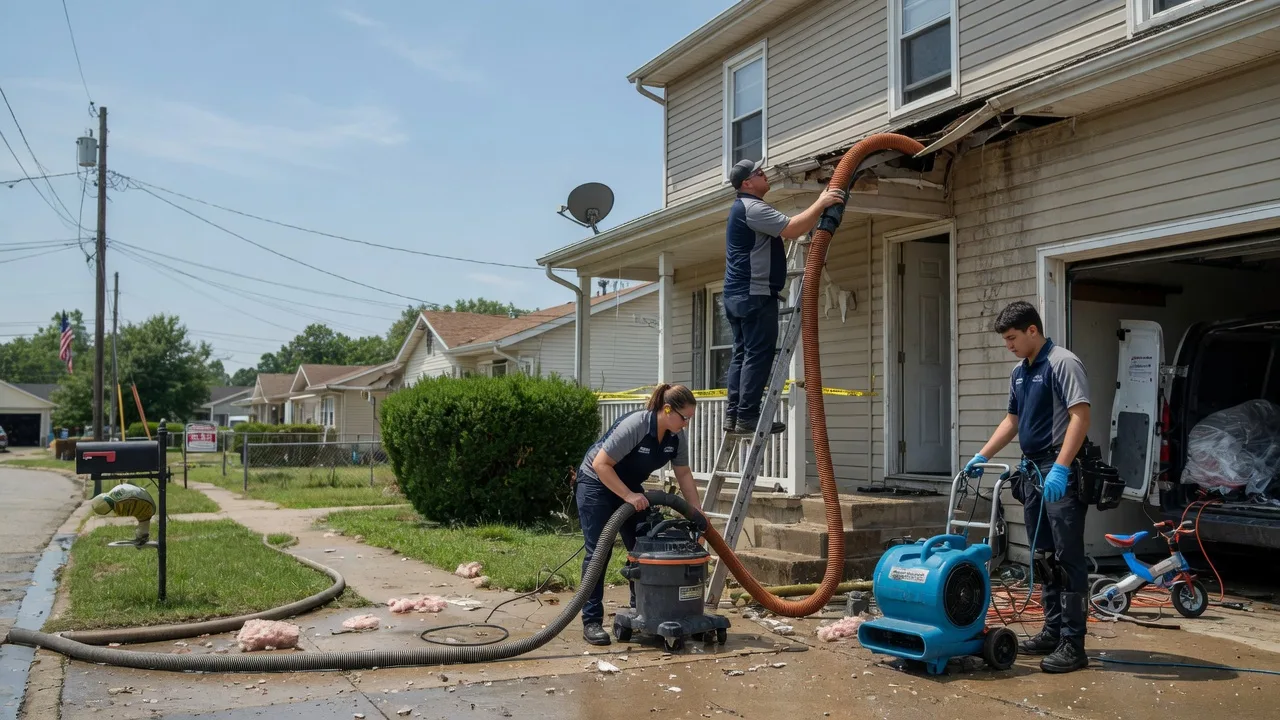 Water Damage Restoration in Millington, IL near me